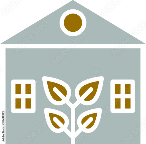 Vector Design Eco House Icon Style