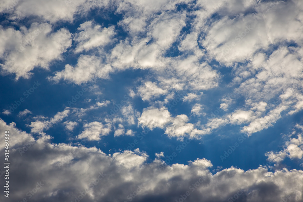 the expressive contrast of the clouds in the sky the expressive contrast of the clouds in the sky