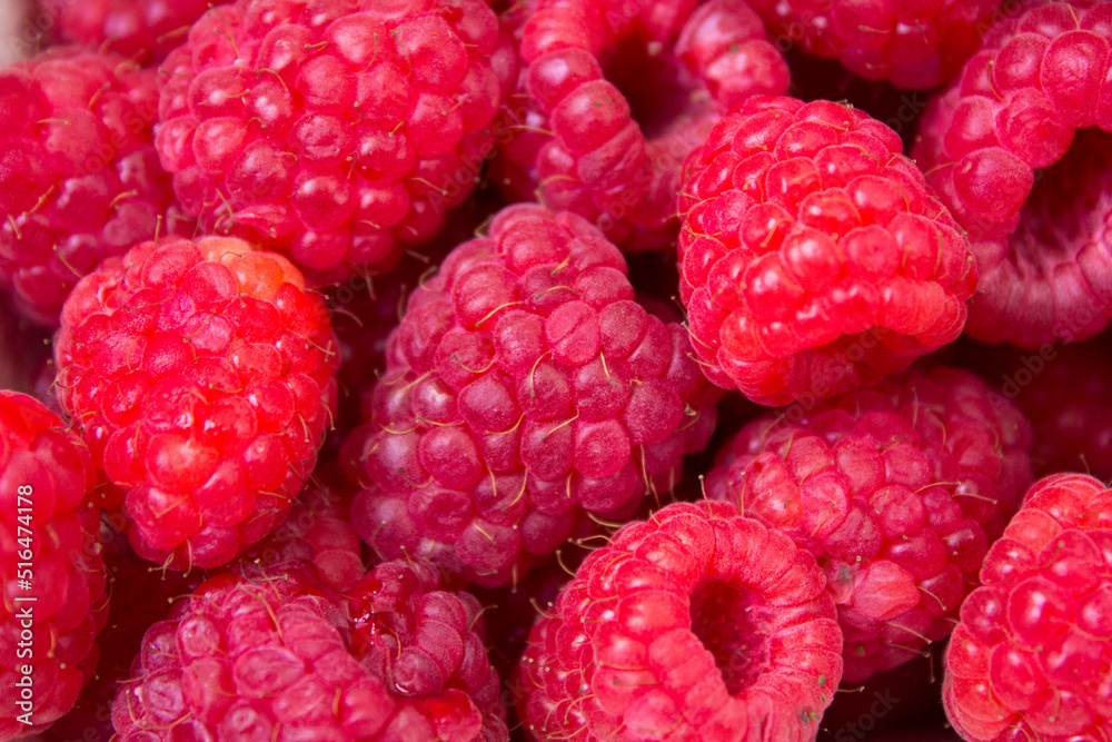 lots of fresh red raspberries lots of fresh red raspberries