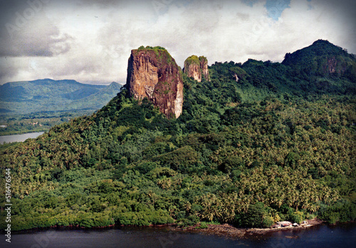 Canvastavla Sokehs Rock, Pohnpei Island, Federated States of Micronesia