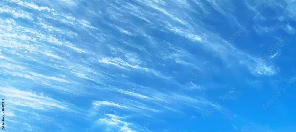 Blue sky with clouds background Blue sky with clouds background