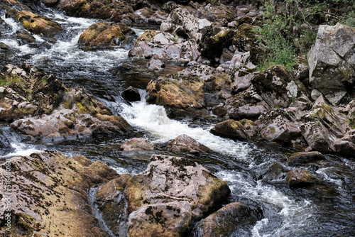 The Water of Feugh is a stream in Aberdeenshire that is the largest tributary to the River Dee. This stream rises in the Grampian Mountains of Scotland photo