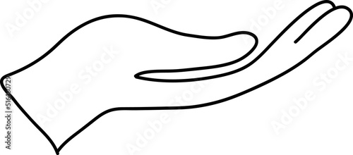  Hand Icon vector illustration on white background..eps