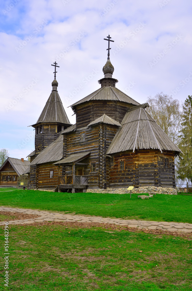 Wooden old Orthodox church