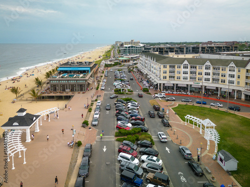 EPIC Aerial Drone of Pier Village Long Branch New Jersey 