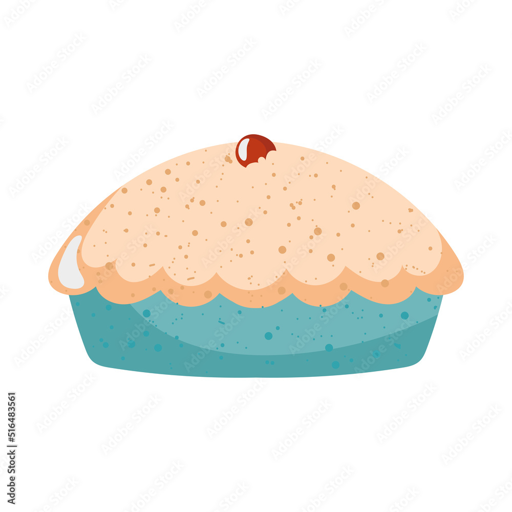 pie with cream and cherry pie with cream and cherry