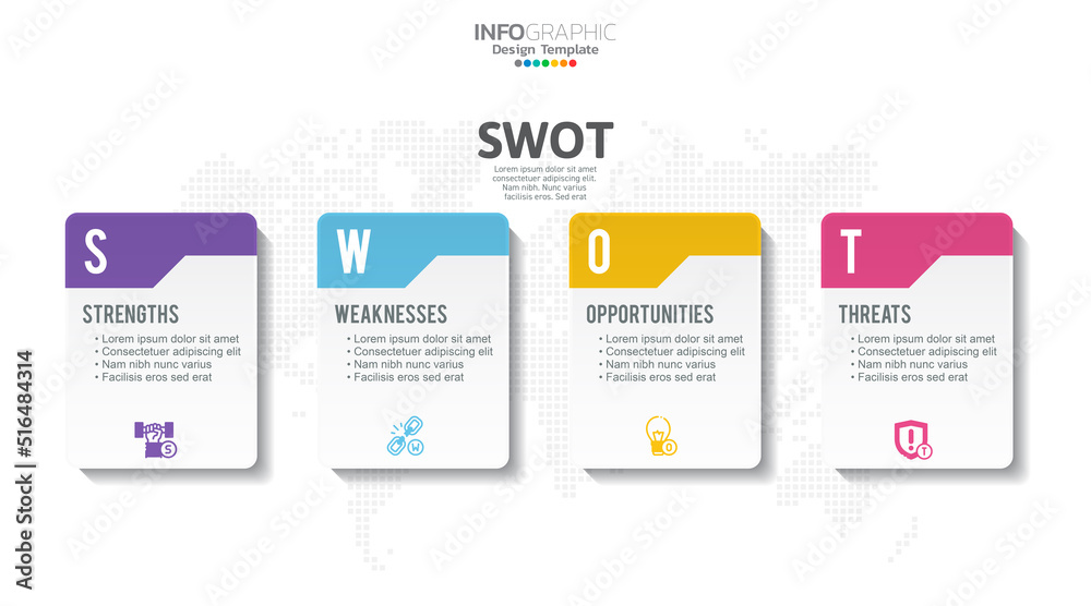 weakness; strength; swot; chart; vector; business; diagram; icon; company; concept; illustration; presentation; threat; strategy; template; analysis; four; opportunity; design; layout; editable;