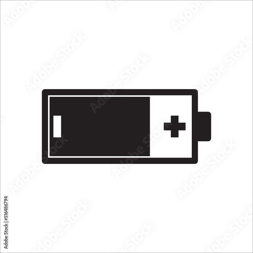 battery icon vector design template