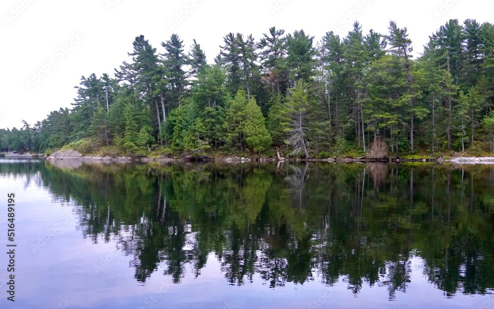Obraz premium Georgian Bay Islands National Park, Bone Island, Ontario Canada 
