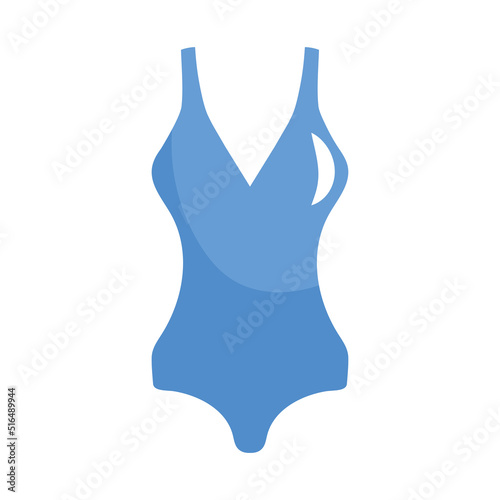 blue swimsuit design