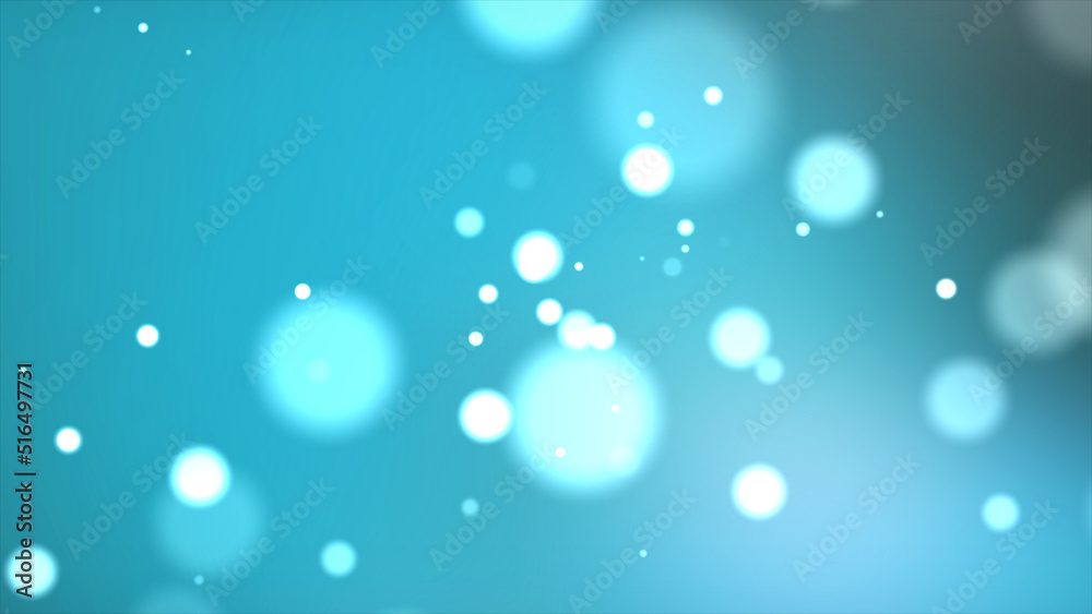 Abstract Bokeh Lights With Colorful Background	