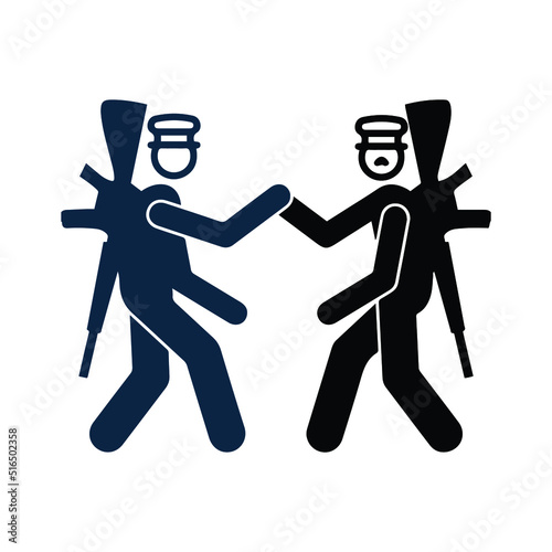 Army military or soldier icon