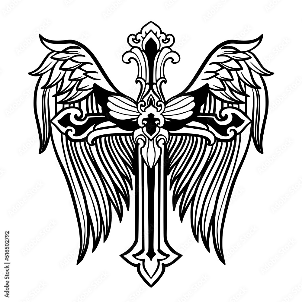 Obraz premium Fancy Cross