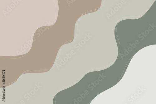 beige green Sunday morning minimal color background for cover or presentation template