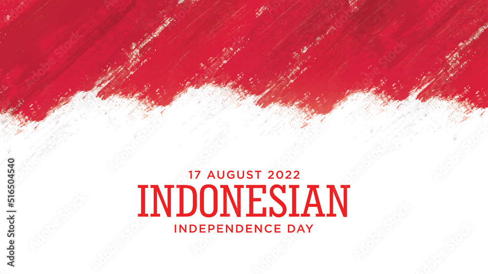 Indonesia Independence day with red grunge background design. indonesian text mean is longevity indonesia. good template for Indonesia Independence Day design. Indonesia Independence day with red grunge background design. indonesian text mean is longevity indonesia. good template for Indonesia Independence Day design.