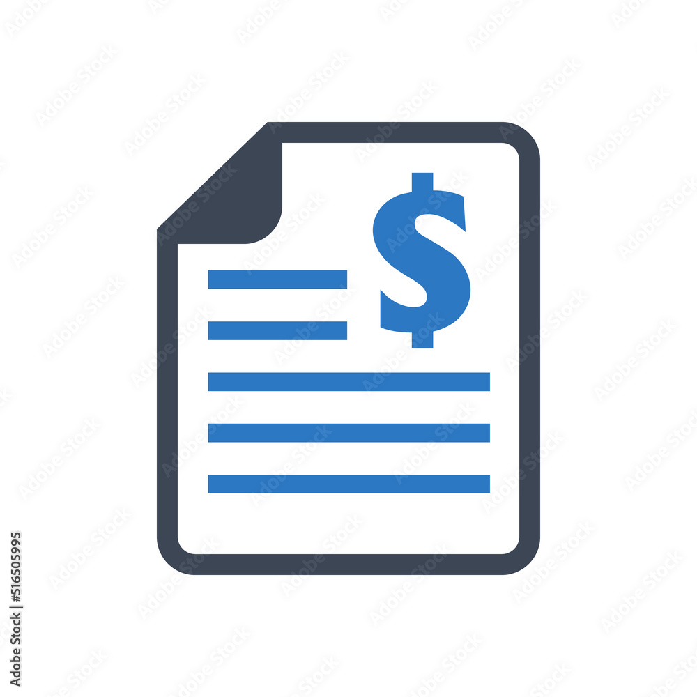 Banking documents icon vector graphic illustration Banking documents icon vector graphic illustration