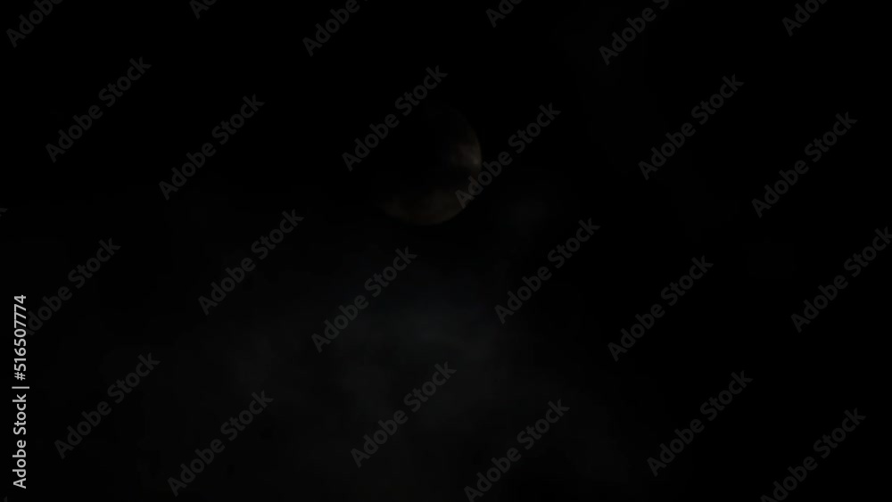 月と雲 2022年6月12日 月と雲 2022年6月12日