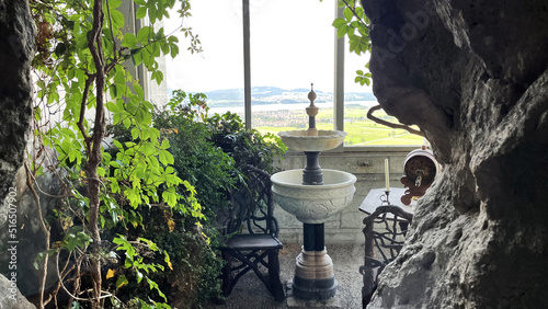 Ludwig II Castle balcony
