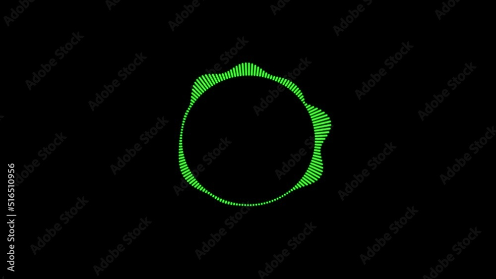 Audio spectrum Circle Frame. Music waves oscillate. Digital Sound wave or frequency Frame. Audio spectrum Circle Frame. Music waves oscillate. Digital Sound wave or frequency Frame.