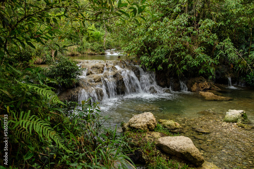 pozas de Ha' Kok , Río Tortuga, Lancetillo - La Parroquia, Franja Transversal del Norte , departamento de Quiché, Guatemala