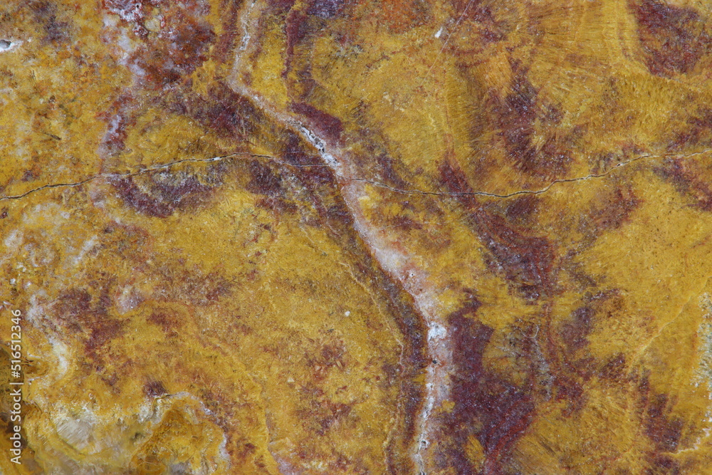 The texture of natural polished smooth natural marble stone Onyx. For abstract home decoration, close-up.