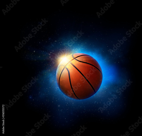 basketball ball. basketball game concept © Retouch man