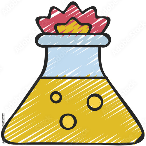 Chemical Reaction Icon