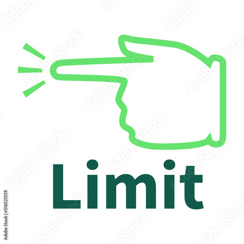 Line drawing icon for limit orders
