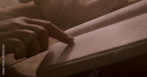 A Christian reads the Bible