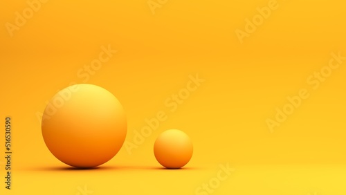 Abstract minimal 3d rendering, bright geometric background with cubes, objects, forms. Modern background design for presentations, brands, templates, banners with empty space.