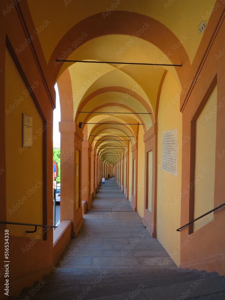 portico di san luca, Bologna, Italia - obrazy, fototapety, plakaty 