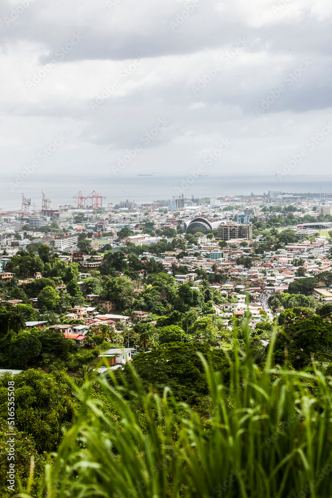 Port of Spain the capital city of Trinidad and Tobago
