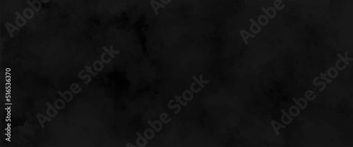 Abstract background with smoke on black background in watercolor design in illustration . Creative design with Black ink and watercolor texture on white paper background. Paint leaks and Ombre effects