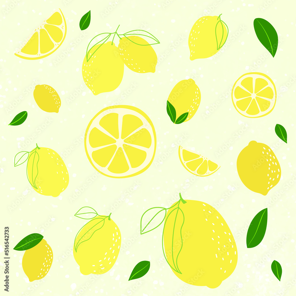 lemon background lemon background