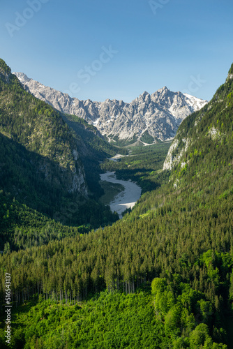 Impressive Wimbachgriess in Berchtesgaden National Park  Germany  Europe