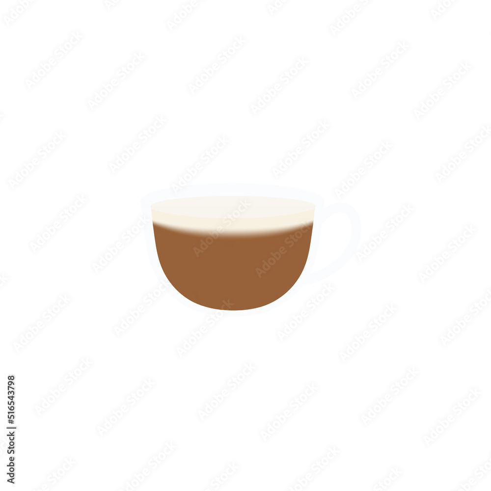 Obraz premium coffee cup,fresh coffee cup vector illustration
