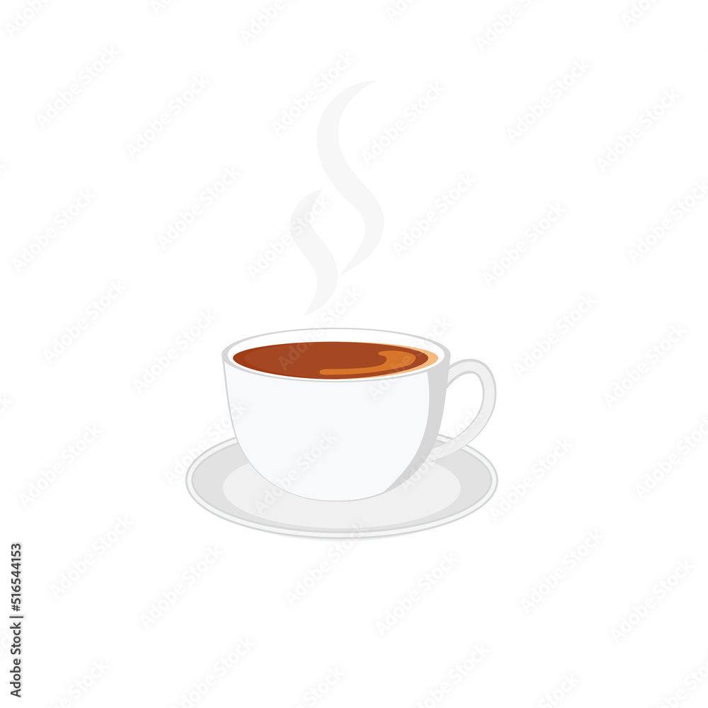 Obraz premium coffee cup,fresh coffee cup vector illustration