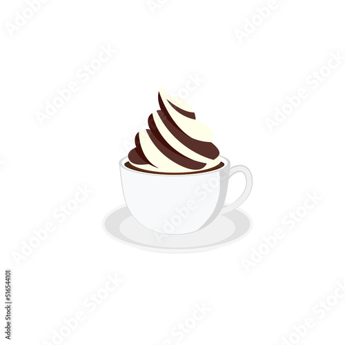 coffee cup,fresh coffee cup vector illustration