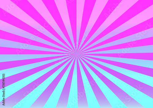 Hello summer purple party sun burst light ray festival abstract background backdrop illustration