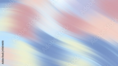 Abstract gentle gradient background. Pattern of watercolor strokes, lines. Plexus of nude ribbons. Computer screensaver. Poster for art, technology, presentations, social networks, business.