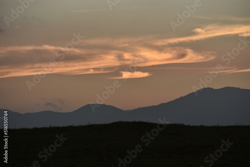 mountain landscape taken in ooty photo