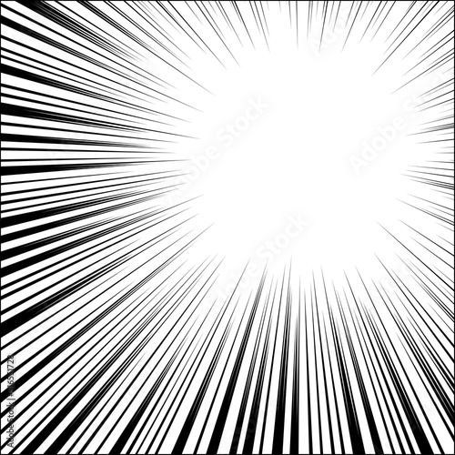 A Comic and Cartoon Background Effect