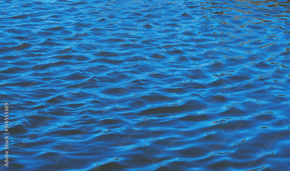 Texture and background of blue sea water Texture and background of blue sea water