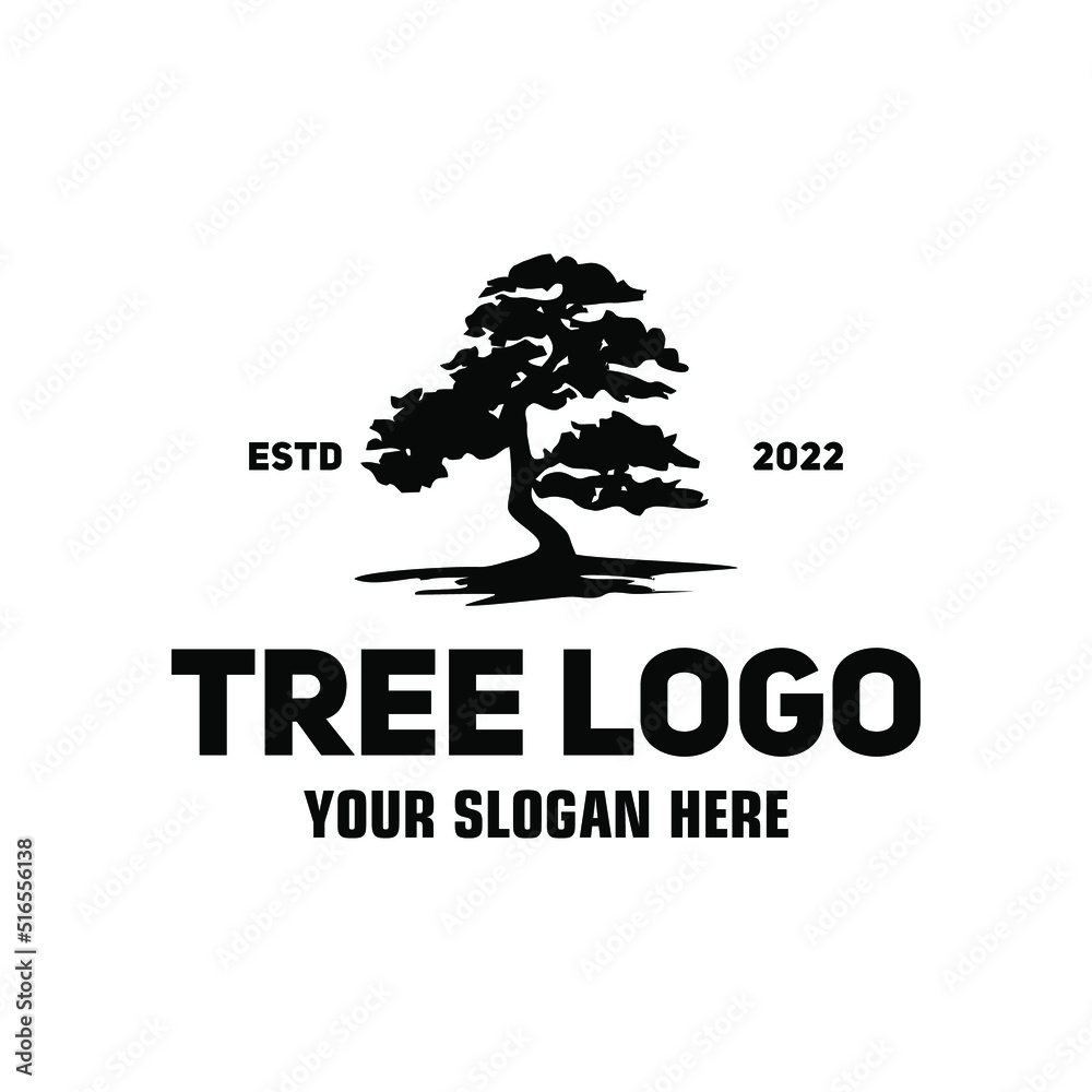 Tree  Logo Design Inspiration Idea