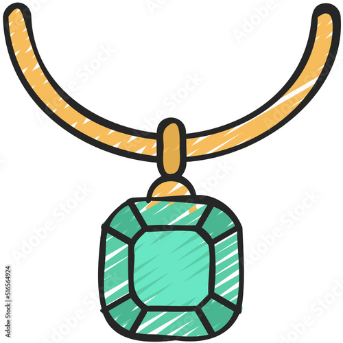 Gem Necklace Icon