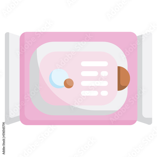 WIPES flat icon,linear,outline,graphic,illustration