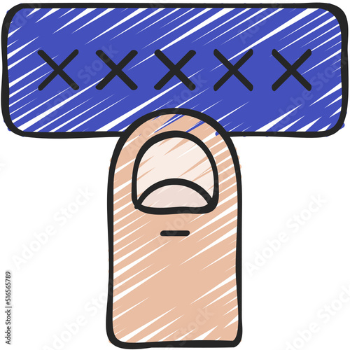 Thumb Passcode Icon