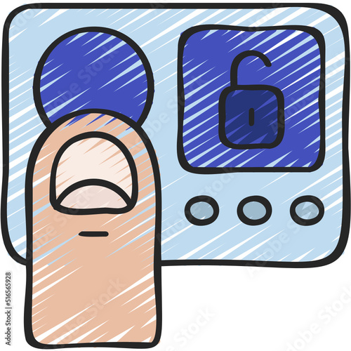 Thumb Unlock Machine Icon