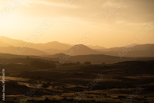 Sunrise in Moroccan mountains, Africa © Witold