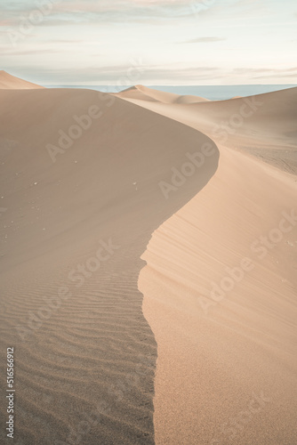 Sunrise in Erg Chegaga Desert in Morocco, Africa